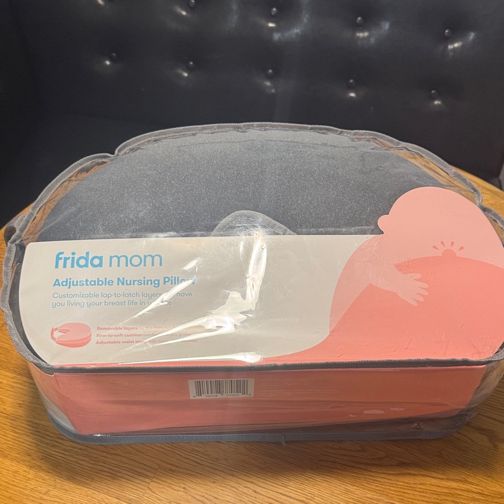 Frida Mom Gray Adjustable Nursing Pillow